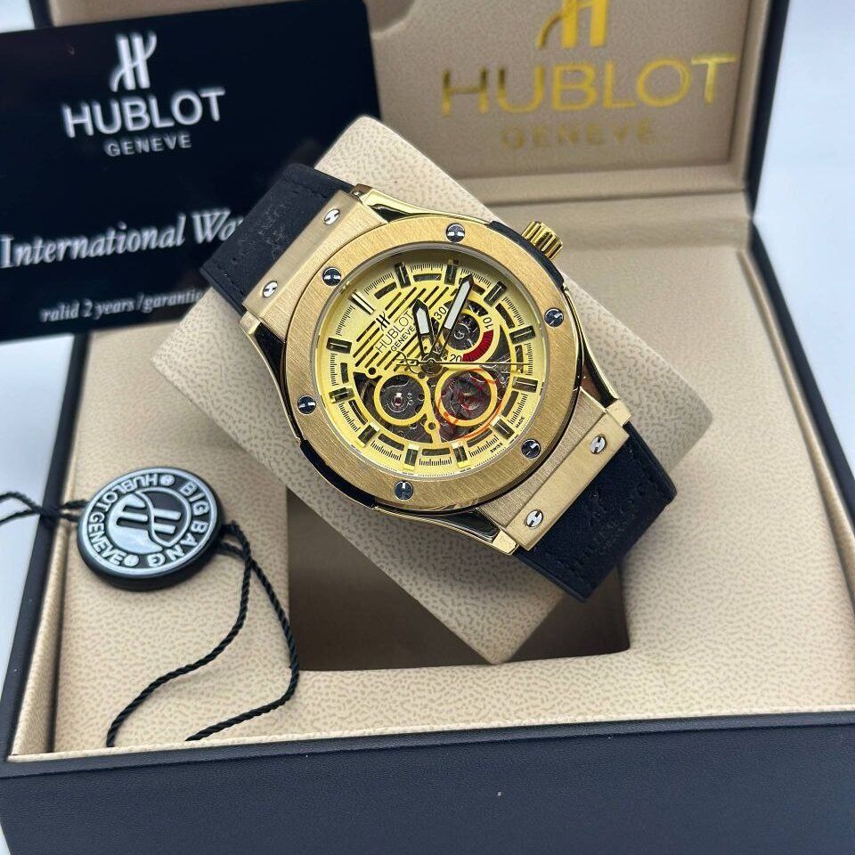 Hublot Big Bang Unico Gold Skeleton