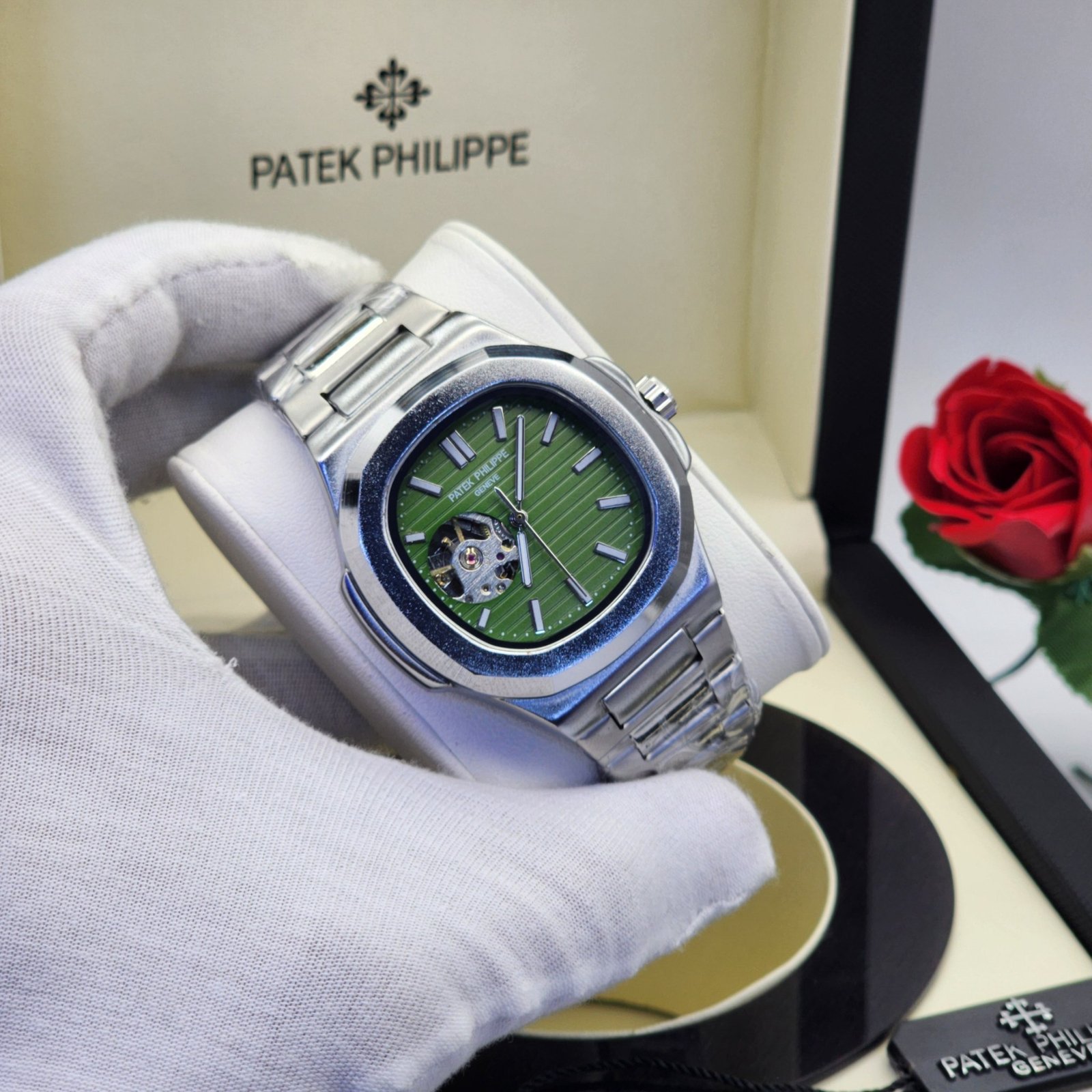 Patek Philippe Nautilus Olive Green