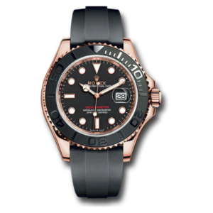 Rolex Yacht-Master 40 18ct Everose Gold - Intense Black Dial - Oysterflex Bracelet
