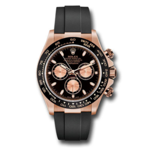 Rolex Cosmograph Daytona 18ct Everose Gold - Black Dial