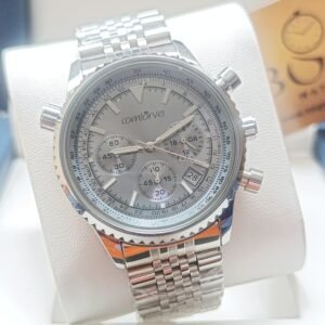 ساعة Comlorvei Chronograph - فضي كلاسيكي