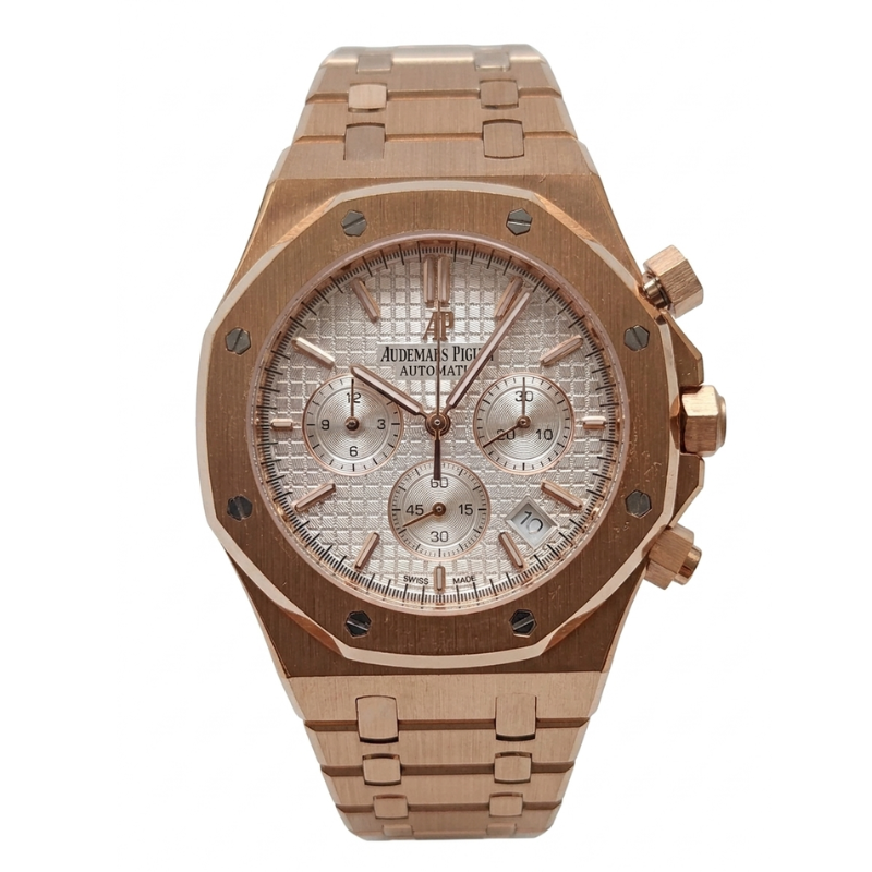 Audemars Piguet Royal Oak - Édition Or Rose & Cadran Blanc