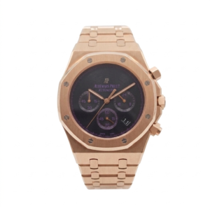 Audemars Piguet Royal Oak - Édition Or Rose & Cadran Noir Lisse
