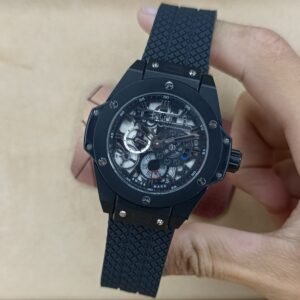 Hublot Big Bang MECA-10 All Black / Skeleton: